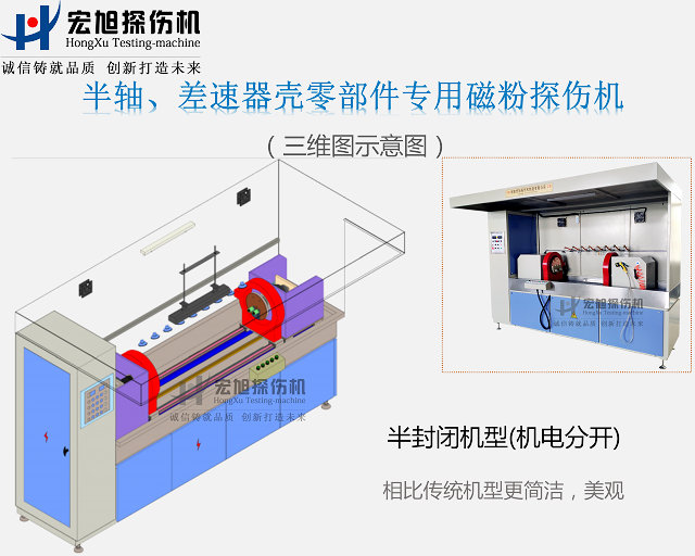 半軸探傷機(jī)三維圖